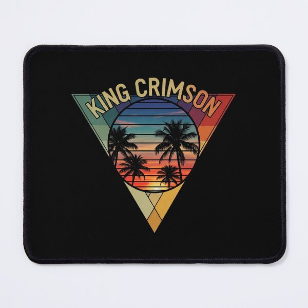 Item preview, King Crimson Fanart Retro designed and sold by mirandacruzArt.