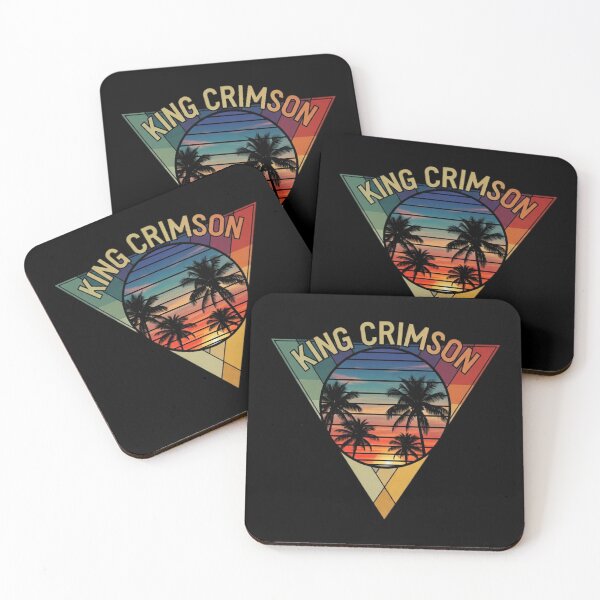 Item preview, King Crimson Fanart Retro designed and sold by mirandacruzArt.