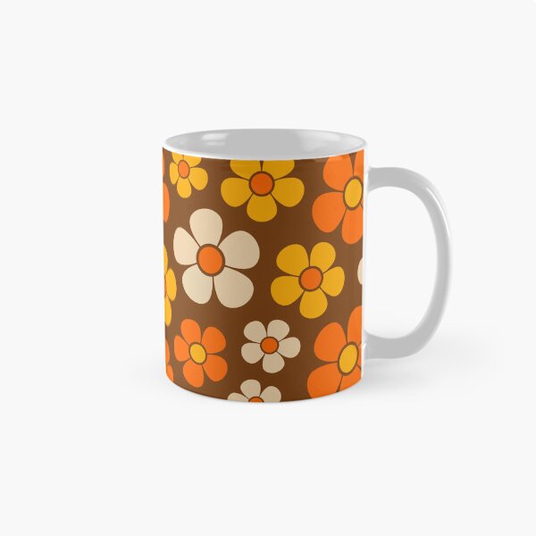 Item preview, Retro Mod 1960s Style Flower Pattern designed and sold by tonymagnerart.