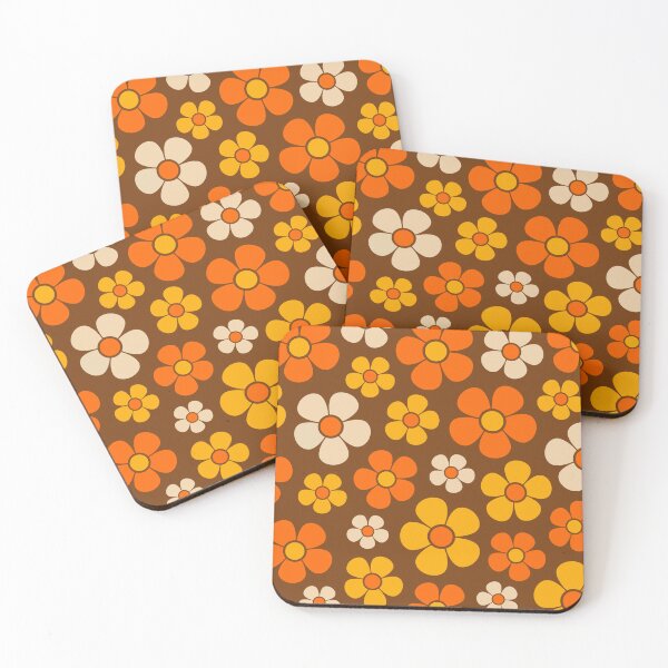 Item preview, Retro Mod 1960s Style Flower Pattern designed and sold by tonymagnerart.