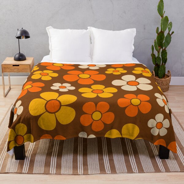 Item preview, Retro Mod 1960s Style Flower Pattern designed and sold by tonymagnerart.