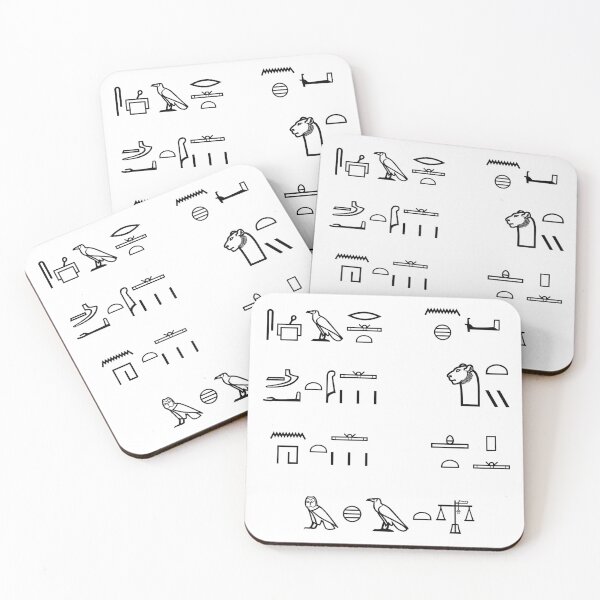 Item preview, Ancient Egyptian Hieroglyphs Sticker Sheet | Protection, Strength, Wisdom & Ma'at designed and sold by ModernAncients.