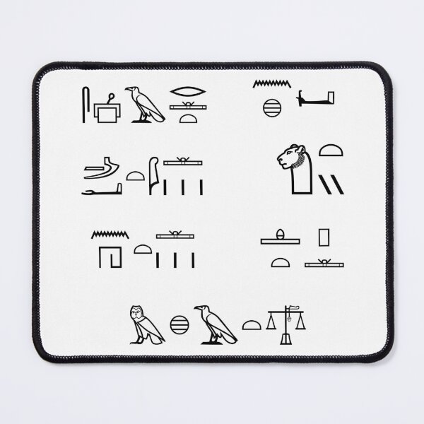 Item preview, Ancient Egyptian Hieroglyphs Sticker Sheet | Protection, Strength, Wisdom & Ma'at designed and sold by ModernAncients.