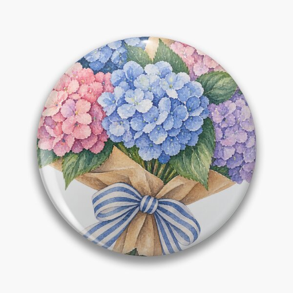 Item preview, Coastal New England Hydrangea Bouquet designed and sold by saltyhydrangea.