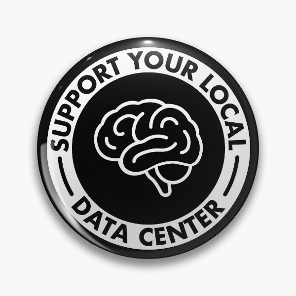 Item preview, Funny Anti Data Center designed and sold by Huhnerdieb Apparel.