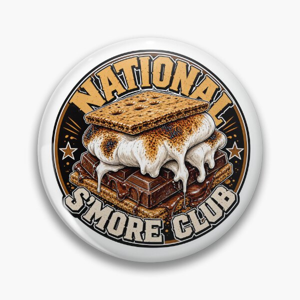Item preview, National S'More Club  - Toasted Marshmallow and Chocolate  designed and sold by Wilcox PhotoArt.