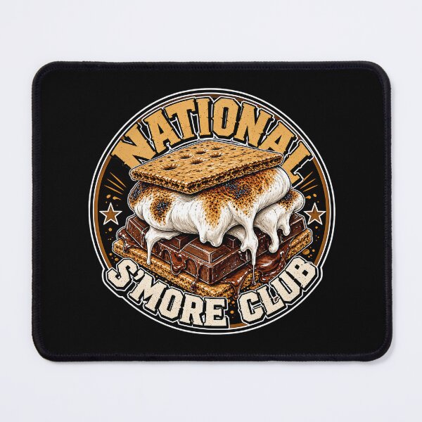 Item preview, National S'More Club  - Toasted Marshmallow and Chocolate  designed and sold by Wilcox PhotoArt.