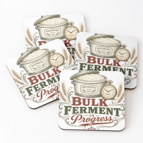 Item preview, Bulk Ferment In Progress Vintage Sourdough Gift designed and sold by BoosterShop.