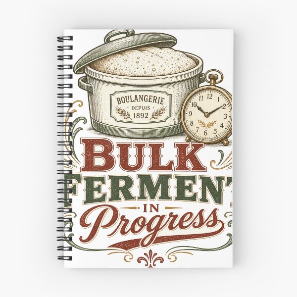 Item preview, Bulk Ferment In Progress Vintage Sourdough Gift designed and sold by BoosterShop.