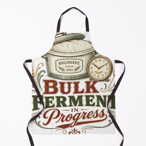 Item preview, Bulk Ferment In Progress Vintage Sourdough Gift designed and sold by BoosterShop.