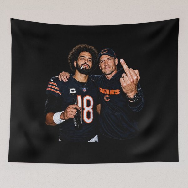 Item preview, Caleb Williams, Ben Johnson, Chicago Football designed and sold by HannahDetter.