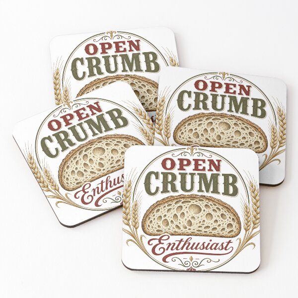 Item preview, Open Crumb Enthusiast Vintage Sourdough Bread Gift designed and sold by BoosterShop.