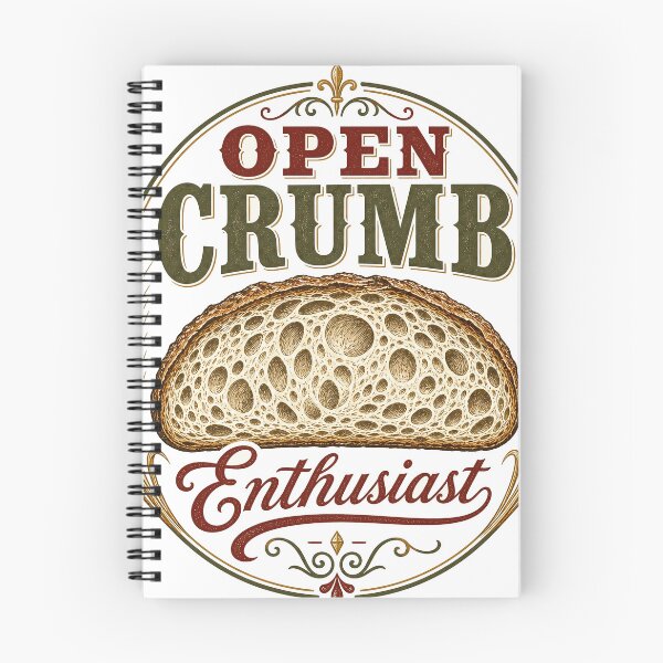 Item preview, Open Crumb Enthusiast Vintage Sourdough Bread Gift designed and sold by BoosterShop.