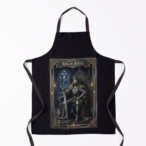 Item preview, King of Steels - tarot card designed and sold by Studio77-Gothic.