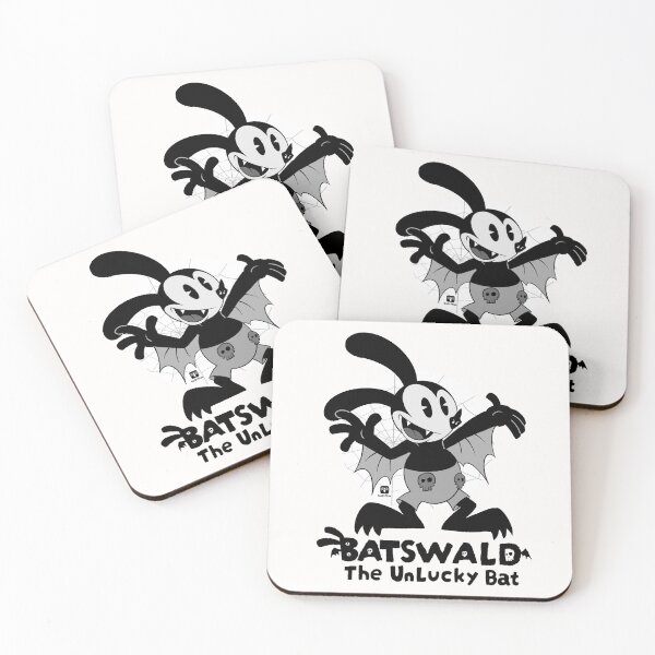 Item preview, Batswald, el murciélago desafortunado (blanco y negro) designed and sold by TDFSpiderHam.