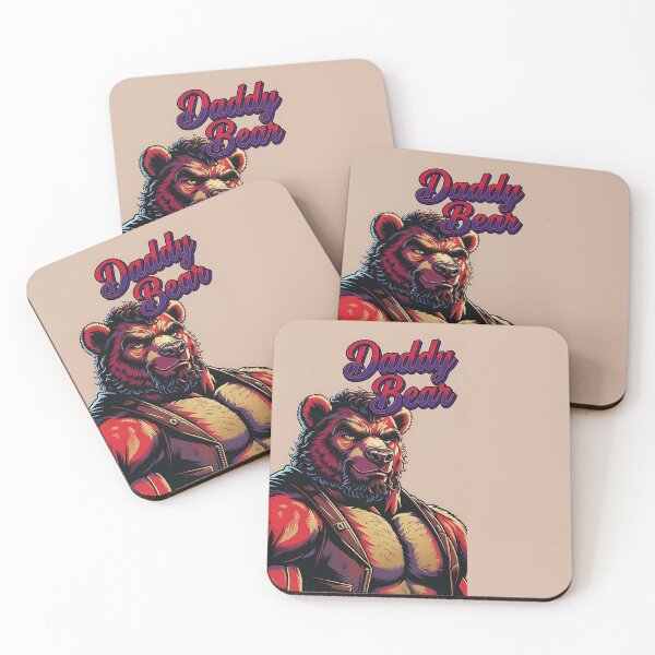 Item preview, Daddy Bear Muscular Anthropomorphic Bear Graphic designed and sold by ZhivanCrimson.