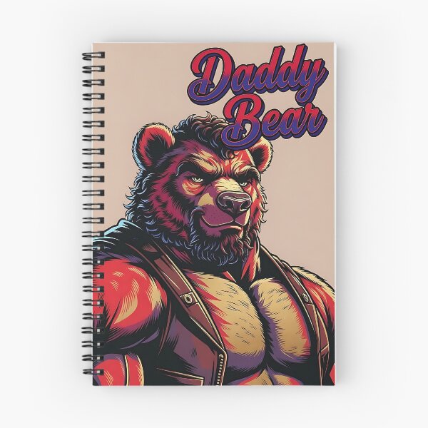 Item preview, Daddy Bear Muscular Anthropomorphic Bear Graphic designed and sold by ZhivanCrimson.