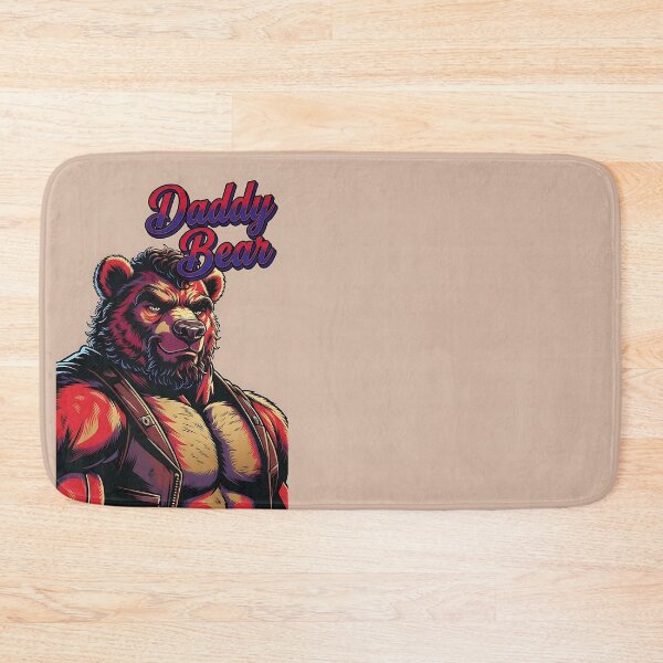 Item preview, Daddy Bear Muscular Anthropomorphic Bear Graphic designed and sold by ZhivanCrimson.
