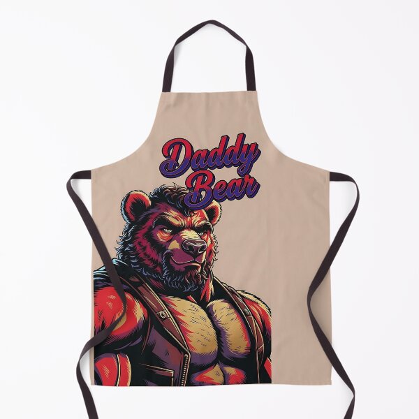 Item preview, Daddy Bear Muscular Anthropomorphic Bear Graphic designed and sold by ZhivanCrimson.