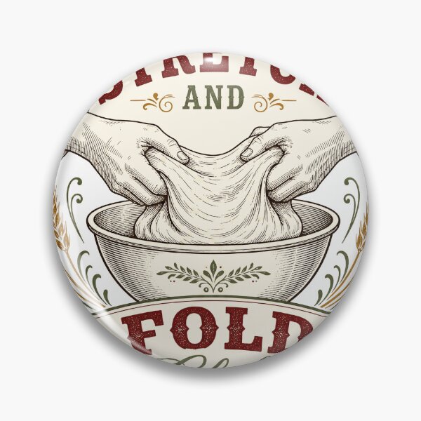 Item preview, Stretch and Fold Club Vintage Sourdough Gift designed and sold by BoosterShop.