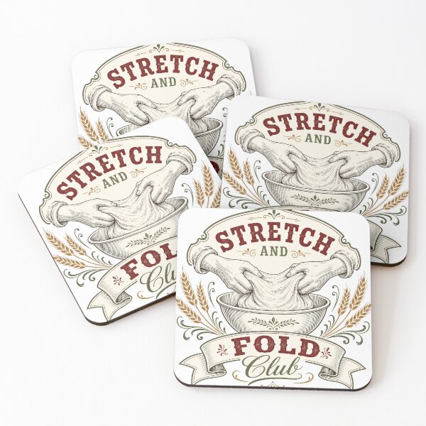 Item preview, Stretch and Fold Club Vintage Sourdough Gift designed and sold by BoosterShop.