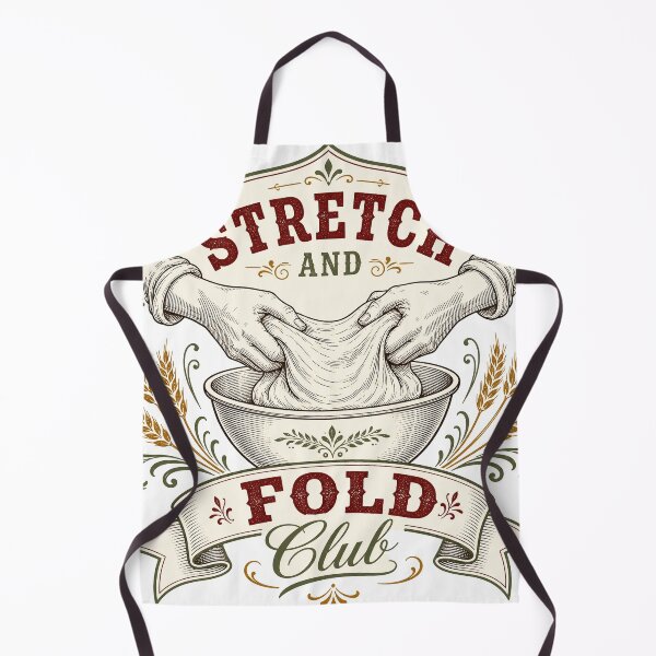 Item preview, Stretch and Fold Club Vintage Sourdough Gift designed and sold by BoosterShop.
