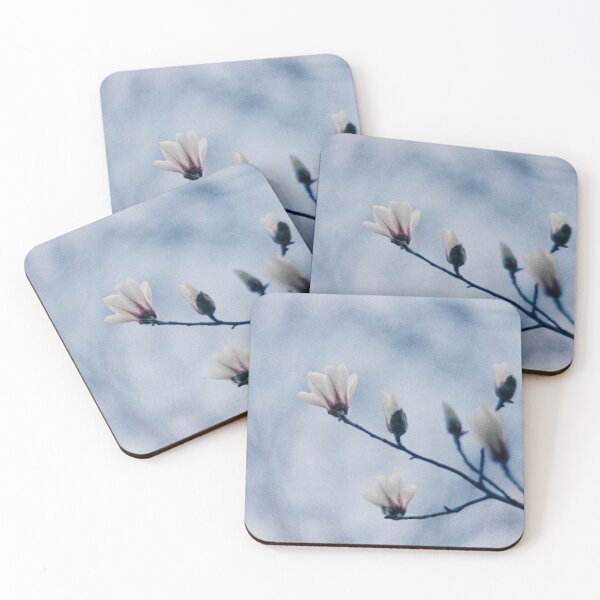 Item preview, Gentle Magnolia Blossoms Under Blue Sky designed and sold by Chereaarika.