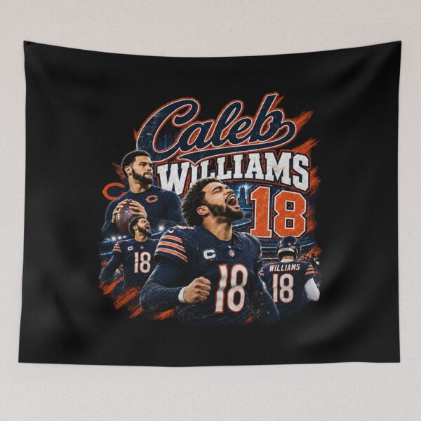 Item preview, Caleb Williams Vintage designed and sold by HannahDetter.