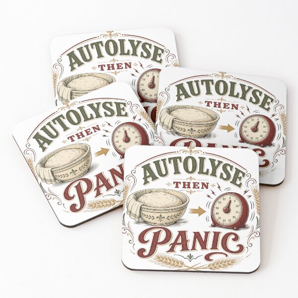 Item preview, Autolyse Then Panic Funny Sourdough Gift designed and sold by BoosterShop.