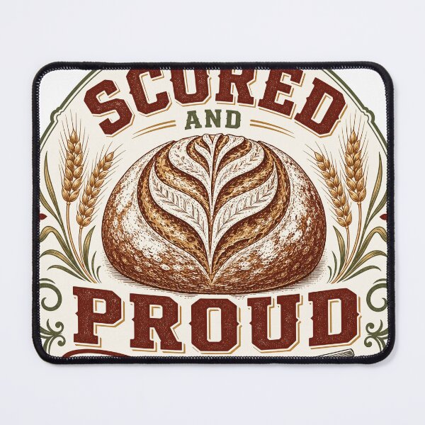 Item preview, Scored and Proud Vintage Sourdough Bread Gift designed and sold by BoosterShop.