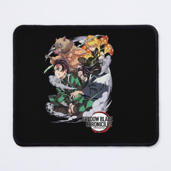 Item preview, Demon Slayer Squad Tanjiro Zenitsu Inosuke Genya designed and sold by Dravienart.