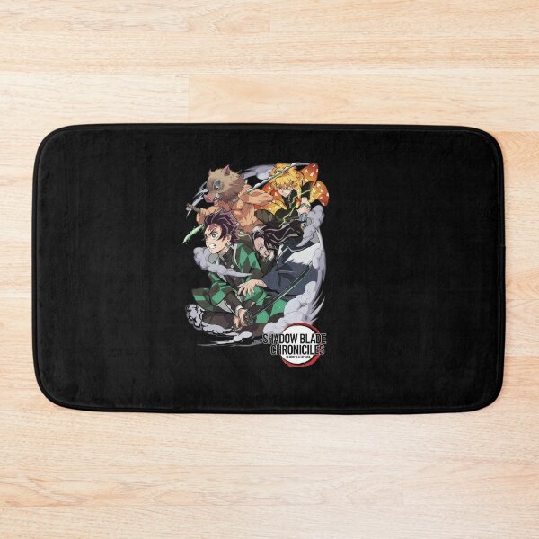 Item preview, Demon Slayer Squad Tanjiro Zenitsu Inosuke Genya designed and sold by Dravienart.