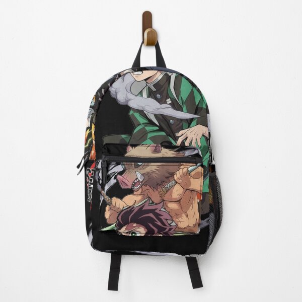 Item preview, Demon Slayer Squad Tanjiro Zenitsu Inosuke Genya designed and sold by Dravienart.