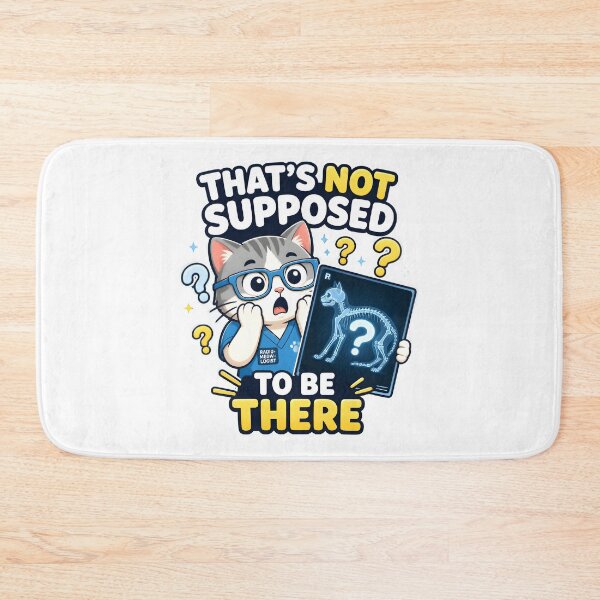 Item preview, That’s Not Supposed to Be There! Funny Cat X-Ray designed and sold by Bettybee00.