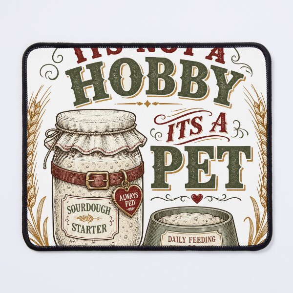 Item preview, It's Not a Hobby, It's a Pet - Funny Sourdough Gift designed and sold by BoosterShop.