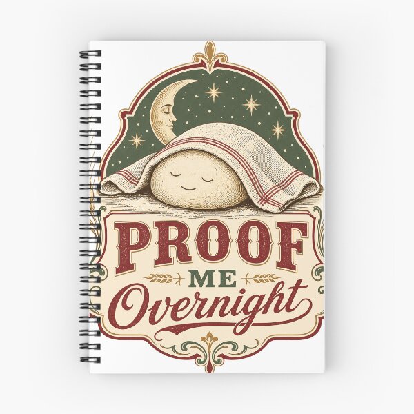 Item preview, Proof Me Overnight Vintage Sourdough Gift designed and sold by BoosterShop.