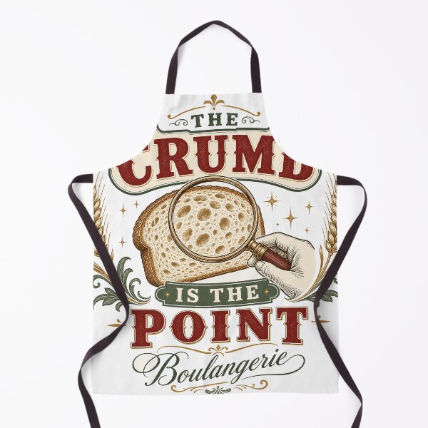 Item preview, The Crumb Is The Point Vintage Sourdough Bread Gift designed and sold by BoosterShop.