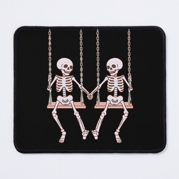 Item preview, Skeleton Friends Swing Set | Playful Skeleton Design designed and sold by MOCH- ART.