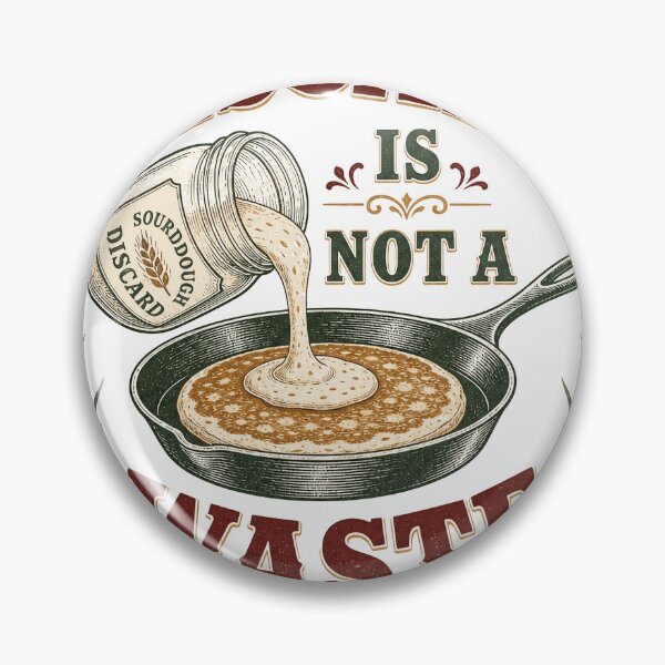 Item preview, Discard Is Not A Waste Vintage Sourdough Gift designed and sold by BoosterShop.