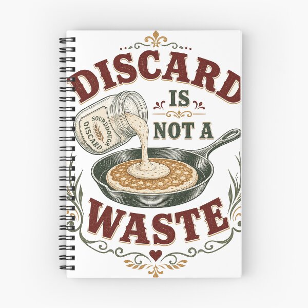 Item preview, Discard Is Not A Waste Vintage Sourdough Gift designed and sold by BoosterShop.
