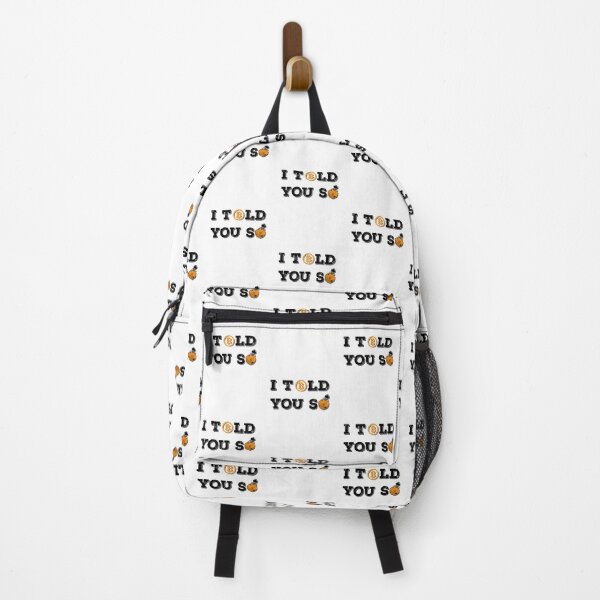 Item preview, Vintage Bitcoin To The Moon I Told You So For BTC Crypto Trader v3 designed and sold by Saad Akchich.