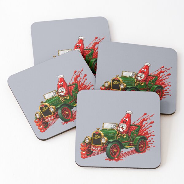 Item preview, Catch Up! Vintage Ketchup Hot Rod designed and sold by Aimetoi.