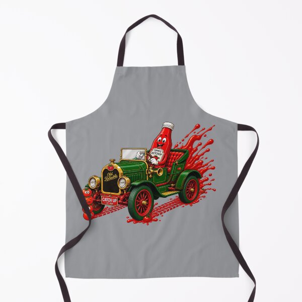 Item preview, Catch Up! Vintage Ketchup Hot Rod designed and sold by Aimetoi.
