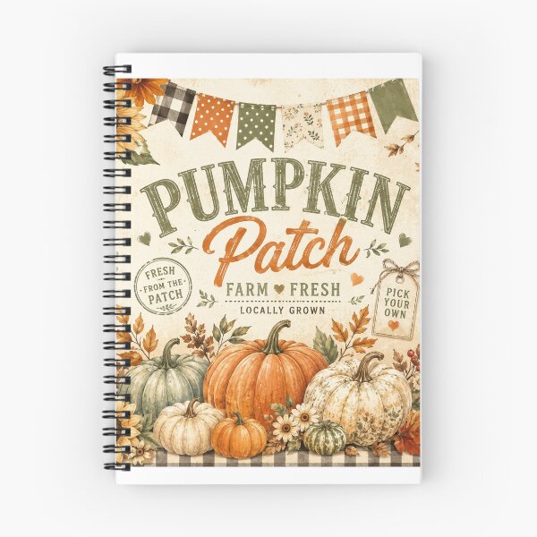 Item preview, Vintage Pumpkin Patch Fall Harvest designed and sold by ucpstudio.