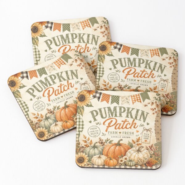 Item preview, Vintage Pumpkin Patch Fall Harvest designed and sold by ucpstudio.