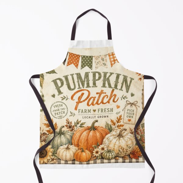 Item preview, Vintage Pumpkin Patch Fall Harvest designed and sold by ucpstudio.