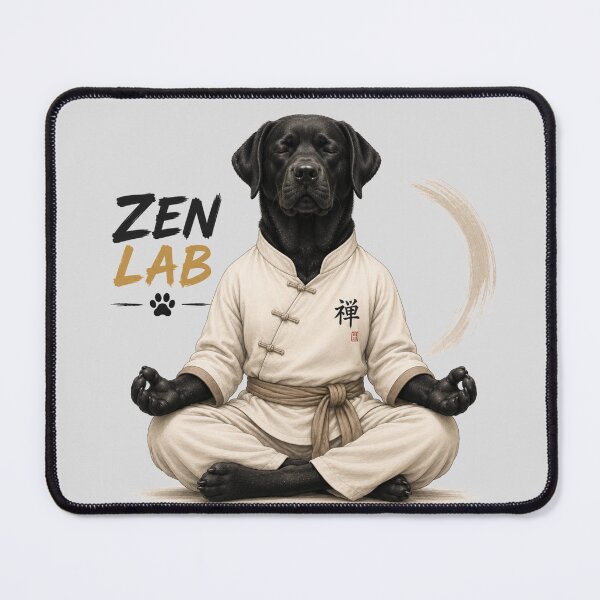 Item preview, Zen Lab – Labrador in Meditation with Style designed and sold by Goodthingstree.