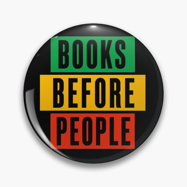 Item preview, Books Before People Funny Book Lover Quote designed and sold by the-dovlat.