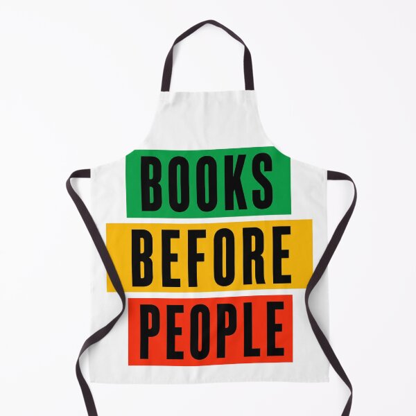Item preview, Books Before People Funny Book Lover Quote designed and sold by the-dovlat.