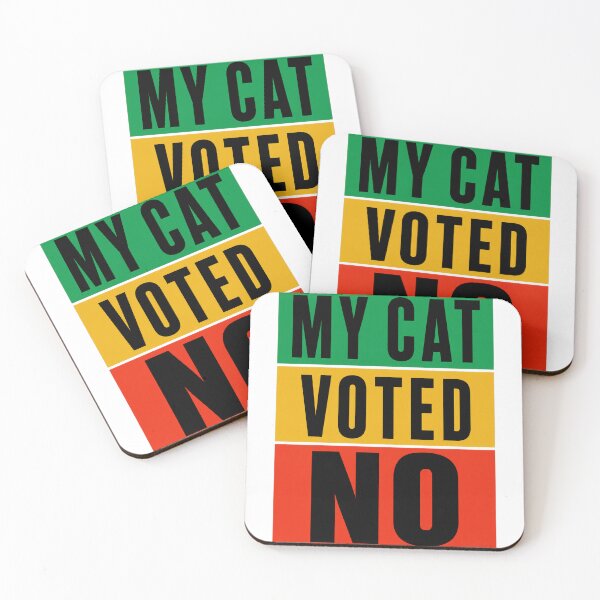 Item preview, My Cat Voted No Funny Cat Lover Quote designed and sold by the-dovlat.